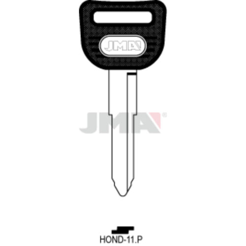Chei Otel Plastic Negru HOND-11.P